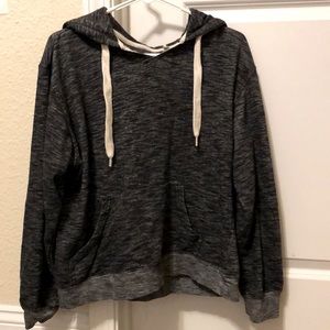 Gray/Black Hoodie